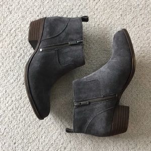 Lucky brand suede booties